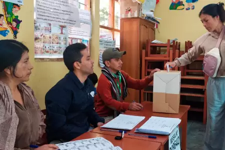 Regiones ir�n a segunda vuelta seg�n Datum.