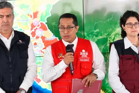 Titulares del sistema electoral se pronuncian tras primeros resultados oficiales