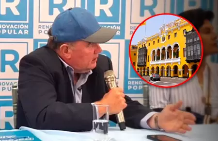 El candidato tuvo un tenso cruce de palabras con periodista.