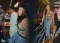 Briela Cirilo, exvocalista de Coraz�n Serrano, y su inesperada reacci�n al ver a sujeto orinando en plena calle