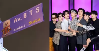 BTS ya tiene avenida en Lima