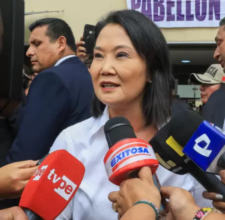 Keiko Fujimori tras presuntas amenazas en su contra
