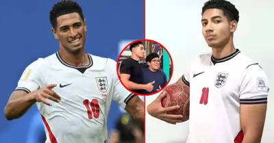 Doble peruano de Jude Bellingham causa furor en el extranjero y lo vacilan