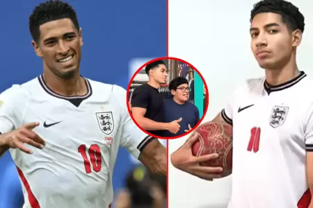 Doble peruano de Jude Bellingham causa furor en el extranjero y lo vacilan