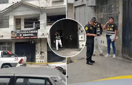 Atacan poller�a en Cercado de Lima con tres disparos