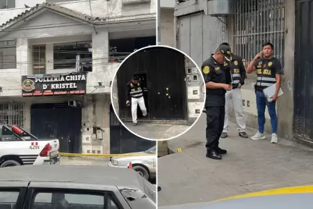 Atacan poller�a en Cercado de Lima con tres disparos