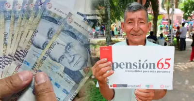Pensi�n 65 inicia pago de S/ 350.