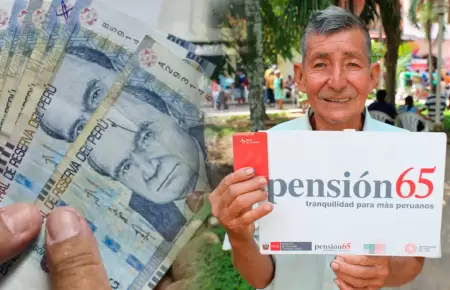Pensi�n 65 inicia pago de S/ 350.