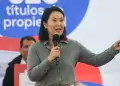Keiko Fujimori responde por su "paciencia" y cuestiona a pol�ticos: "Los he visto poni�ndose nerviosos"