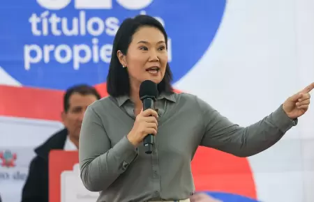 Keiko Fujimori respondi� a los cuestionamientos