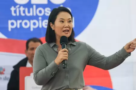 Keiko Fujimori respondi� a los cuestionamientos
