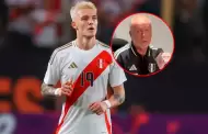 Mano Menezes contradice a la FPF y asegura que Oliver Sonne no está lesionado: "Si lo estuviera no estaría aquí"