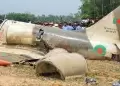 Tragedia a�rea: avi�n militar se estrella al sureste de Nigeria y mueren las 32 personas que iban a bordo