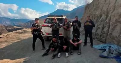 Rescate efectivo en Pataz