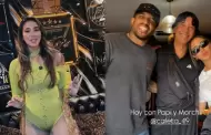 Jefferson Farfán se reúne con el padre de Xiomy Kanashiro y ella se luce haciendo shows en el Centro de Lima