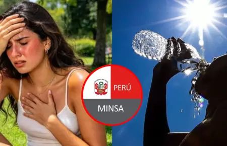Minsa advierte sobre golpe de calor