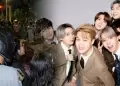 BTS ya est� en Lima y fans permanecen afuera del hotel pese al llamado a respetar su privacidad