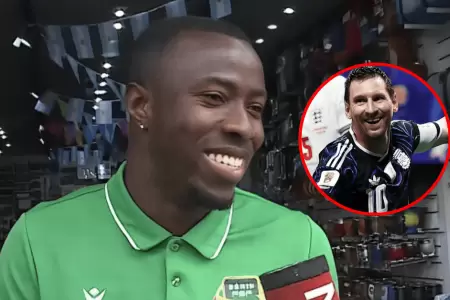 Defensa de Ben�n se rinde ante Messi previo a su despedida de Argentina