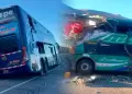 Tragedia en Moquegua: choque frontal entre dos buses deja tres fallecidos y varios heridos