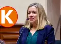 Rossana Alayza advierte: no habr�n facultades si Senado y fujimorismo no respetan decisi�n de diputados