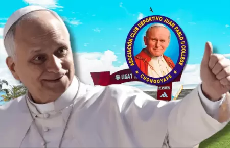 Juan Pablo II College presenta camiseta en honor al papa Le�n XIV