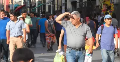 Senamhi emite alerta roja ante incremento de temperatura