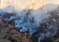 Senamhi advierte condiciones atmosf�ricas capaces de generar incendios forestales en ocho regiones para toda esta semana