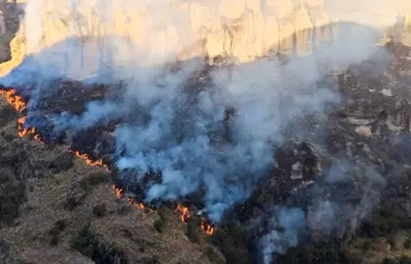 Incendios forestales nuevamente se registrar�n en el pa�s durante esta semana.