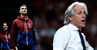 Cristiano Ronaldo arremeti� contra Jorge Jes�s.