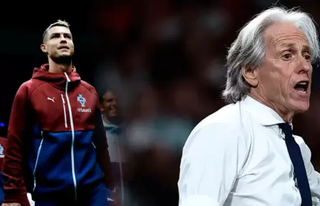 Cristiano Ronaldo arremeti� contra Jorge Jes�s.