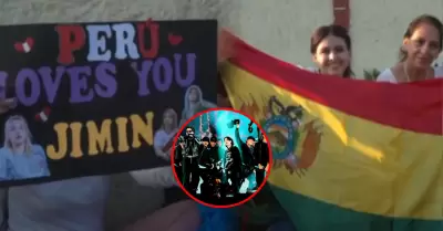 Fan�ticos est�n a la espera de la primera fecha del concierto de BTS.