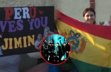 Fan�ticos est�n a la espera de la primera fecha del concierto de BTS.