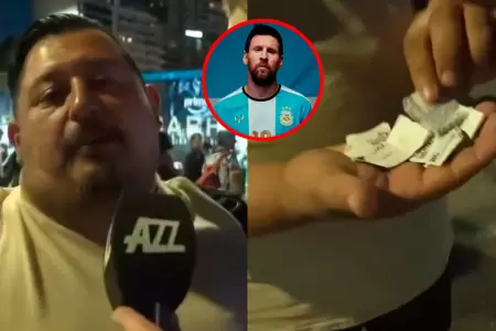 Fan�tico tom� situaci�n con humor.