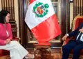 Keiko Fujimori se re�ne con el defensor del Pueblo y la vicepresidenta del Parlamento Andino