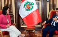 Keiko Fujimori se reúne con el defensor del Pueblo y la vicepresidenta del Parlamento Andino