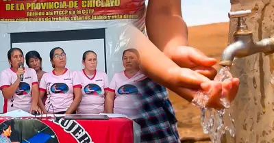 Madres de familia denuncian agua con ars�nico
