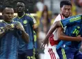 Colombia supera 2-0 a Per� en amistoso marcado por la expulsi�n de Miguel Araujo