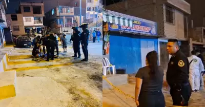 Hombre es asesinado tras jugar partido de f�tbol en SJL
