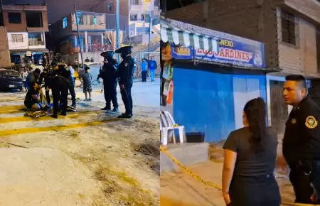 Hombre es asesinado tras jugar partido de f�tbol en SJL