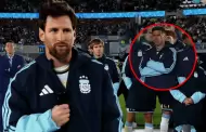Enzo Fern�ndez llor� desconsoladamente tras discurso de Messi en su despedida de la selecci�n argentina