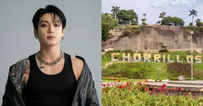 Jungkook en las calles