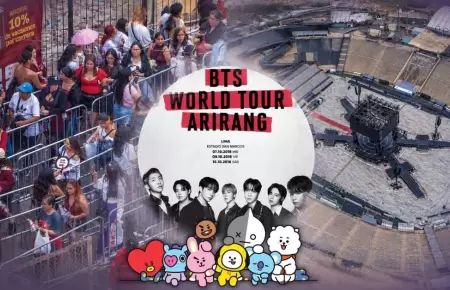 BTS en Lima hoy 07 de octubre