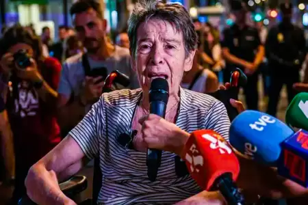 El desalojo de Maricarmen provoc� una gran manifestaci�n