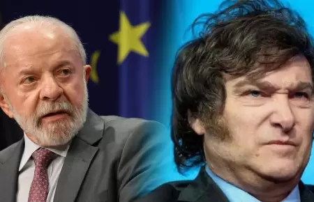 El mandatario argentino arremeti� contra Da Silva.