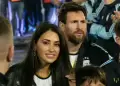 La esposa del delantero expres� profundo orgullo.