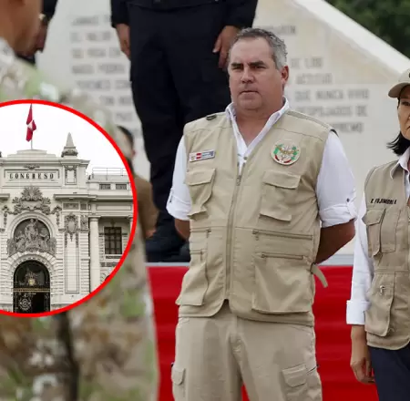El titular de Defensa brind� opiniones de la medida.