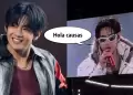 "�Hola causas!": V y Jimin de BTS enloquecen a ARMY hablando en espa�ol durante el inicio de su primer concierto en Lima
