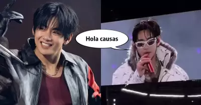 Integrantes sorprendieron con un saludo inicial en espa�ol.