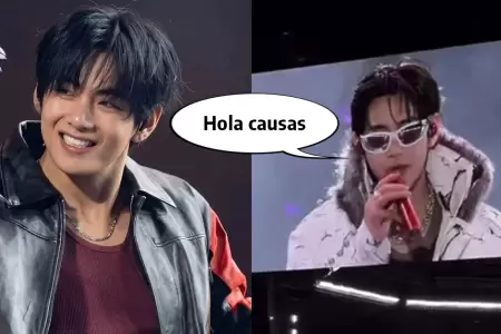 Integrantes sorprendieron con un saludo inicial en espa�ol.