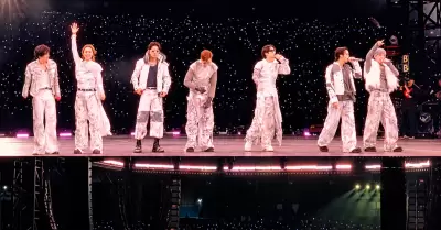 La banda surcoreana hizo vibrar el Estadio San Marcos